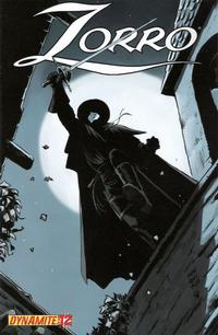 Cover Thumbnail for Zorro (Dynamite Entertainment, 2008 series) #12 [Cover B Francesco Francavilla]