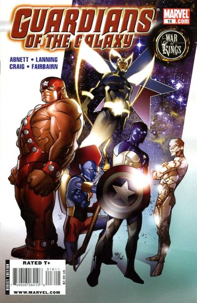 Cover for Guardians of the Galaxy (Marvel, 2008 series) #16