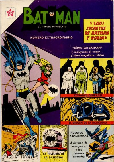 Cover for Batman Número Extraordinario (Editorial Novaro, 1963 series) #01-feb-63 [1]