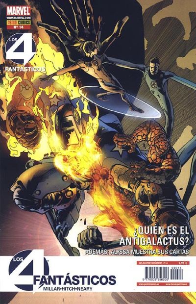 Cover for Los 4 Fantásticos (Panini España, 2008 series) #14