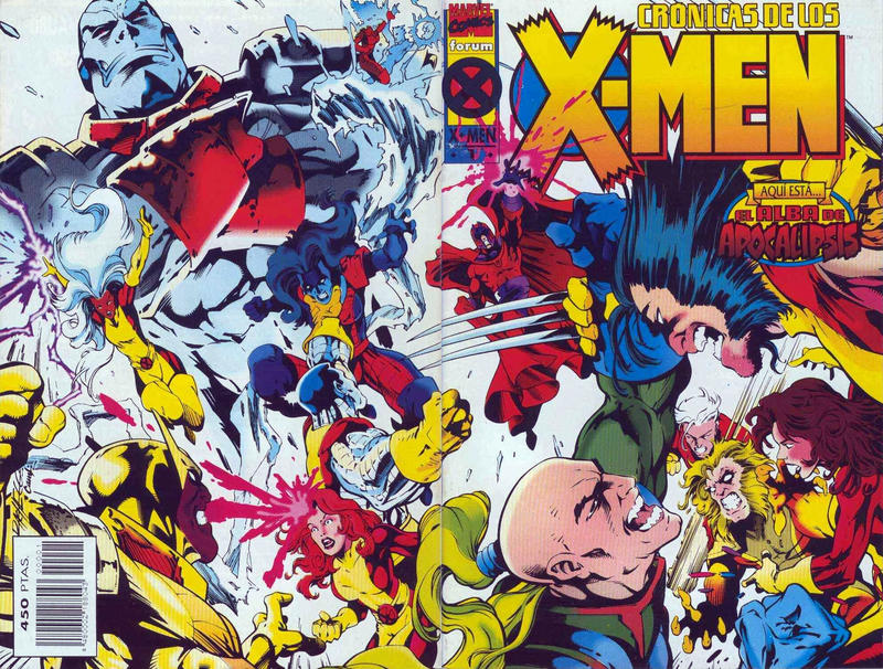 Cover for Crónicas De Los X-Men (Planeta DeAgostini, 1995 series) #1