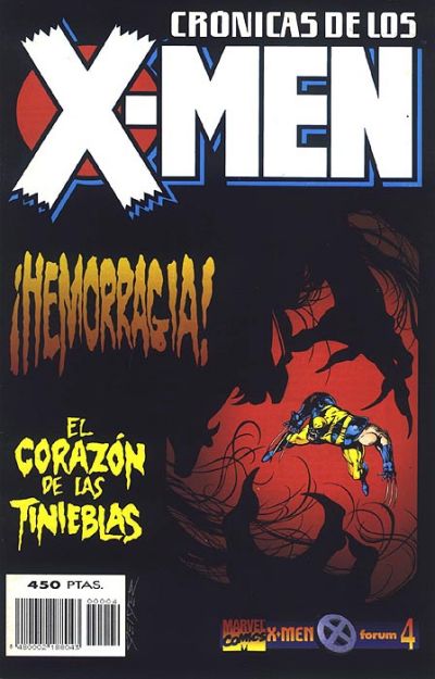 Cover for Crónicas De Los X-Men (Planeta DeAgostini, 1995 series) #4