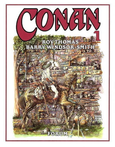 Cover for Conan: Roy Thomas y Barry Windsor-Smith (Planeta DeAgostini, 1994 series) #1