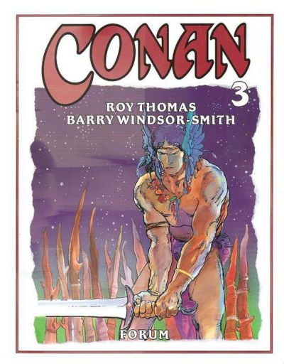 Cover for Conan: Roy Thomas y Barry Windsor-Smith (Planeta DeAgostini, 1994 series) #3