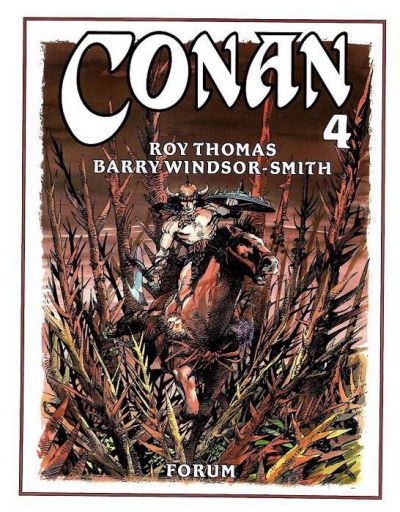 Cover for Conan: Roy Thomas y Barry Windsor-Smith (Planeta DeAgostini, 1994 series) #4
