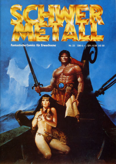 Cover for Schwermetall (Volksverlag, 1980 series) #22