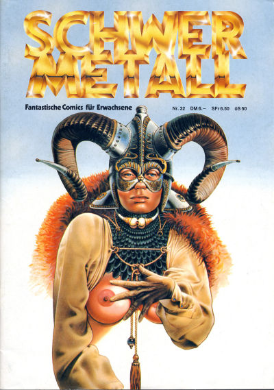 Cover for Schwermetall (Volksverlag, 1980 series) #32