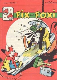 Cover Thumbnail for Fix und Foxi (Pabel Verlag, 1953 series) #34