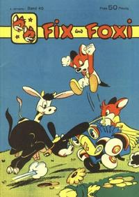 Cover Thumbnail for Fix und Foxi (Pabel Verlag, 1953 series) #40