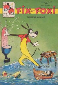 Cover Thumbnail for Fix und Foxi (Pabel Verlag, 1953 series) #81