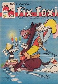 Cover Thumbnail for Fix und Foxi (Pabel Verlag, 1953 series) #122