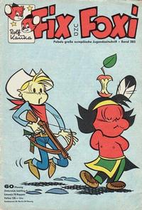 Cover Thumbnail for Fix und Foxi (Pabel Verlag, 1953 series) #385