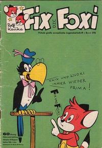 Cover Thumbnail for Fix und Foxi (Pabel Verlag, 1953 series) #396