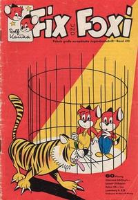 Cover Thumbnail for Fix und Foxi (Pabel Verlag, 1953 series) #413