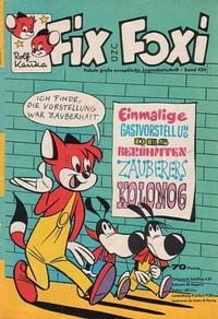 Cover Thumbnail for Fix und Foxi (Pabel Verlag, 1953 series) #424