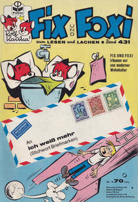Cover Thumbnail for Fix und Foxi (Pabel Verlag, 1953 series) #431