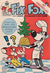 Cover Thumbnail for Fix und Foxi (Pabel Verlag, 1953 series) #439