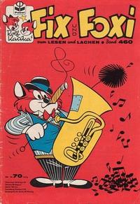 Cover Thumbnail for Fix und Foxi (Pabel Verlag, 1953 series) #460