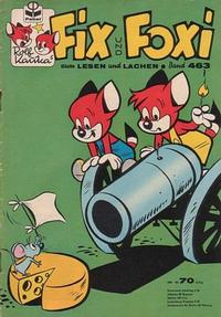 Cover Thumbnail for Fix und Foxi (Pabel Verlag, 1953 series) #463