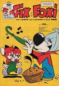 Cover Thumbnail for Fix und Foxi (Pabel Verlag, 1953 series) #482
