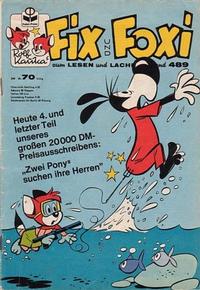 Cover Thumbnail for Fix und Foxi (Pabel Verlag, 1953 series) #489