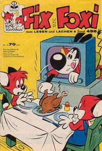 Cover Thumbnail for Fix und Foxi (Pabel Verlag, 1953 series) #496