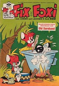 Cover Thumbnail for Fix und Foxi (Pabel Verlag, 1953 series) #522