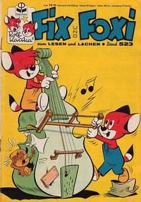 Cover Thumbnail for Fix und Foxi (Pabel Verlag, 1953 series) #523