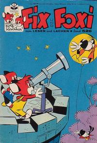Cover Thumbnail for Fix und Foxi (Pabel Verlag, 1953 series) #526