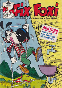 Cover Thumbnail for Fix und Foxi (Pabel Verlag, 1953 series) #550