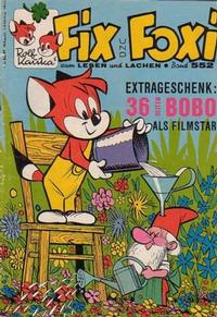 Cover Thumbnail for Fix und Foxi (Gevacur, 1966 series) #552