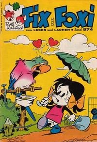 Cover Thumbnail for Fix und Foxi (Gevacur, 1966 series) #574