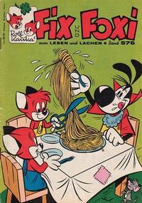 Cover Thumbnail for Fix und Foxi (Gevacur, 1966 series) #576
