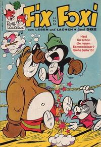 Cover Thumbnail for Fix und Foxi (Gevacur, 1966 series) #582