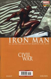 Cover Thumbnail for Civil War: Iron Man (Panini España, 2007 series) 