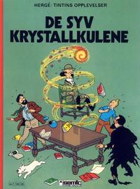 Cover Thumbnail for Tintins opplevelser (Semic, 1984 series) #5 - De syv krystallkulene