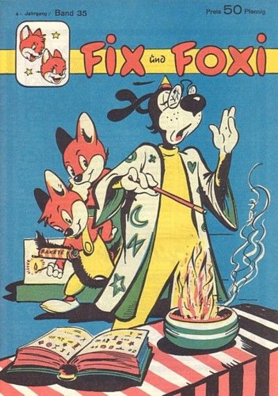 Cover for Fix und Foxi (Pabel Verlag, 1953 series) #35