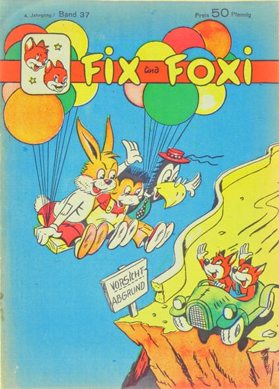 Cover for Fix und Foxi (Pabel Verlag, 1953 series) #37