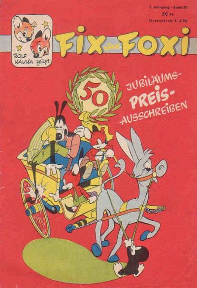 Cover for Fix und Foxi (Pabel Verlag, 1953 series) #50