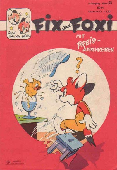 Cover for Fix und Foxi (Pabel Verlag, 1953 series) #53