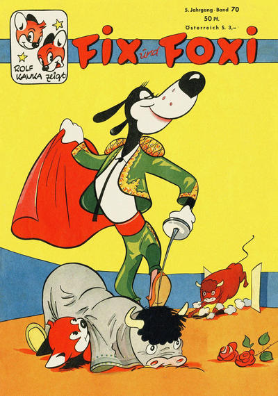 Cover for Fix und Foxi (Pabel Verlag, 1953 series) #70