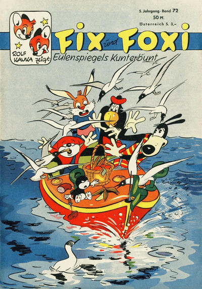 Cover for Fix und Foxi (Pabel Verlag, 1953 series) #72