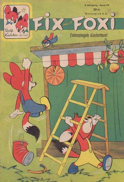 Cover for Fix und Foxi (Pabel Verlag, 1953 series) #78