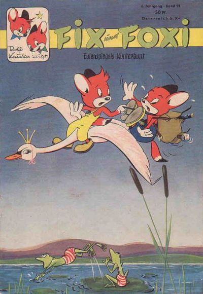 Cover for Fix und Foxi (Pabel Verlag, 1953 series) #91