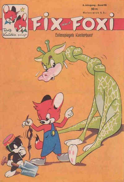 Cover for Fix und Foxi (Pabel Verlag, 1953 series) #98