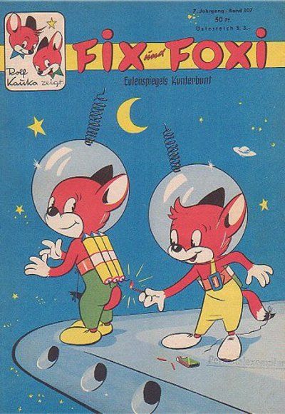 Cover for Fix und Foxi (Pabel Verlag, 1953 series) #107