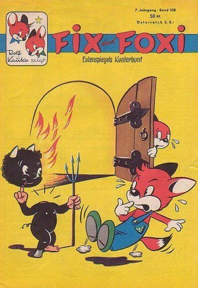 Cover for Fix und Foxi (Pabel Verlag, 1953 series) #108