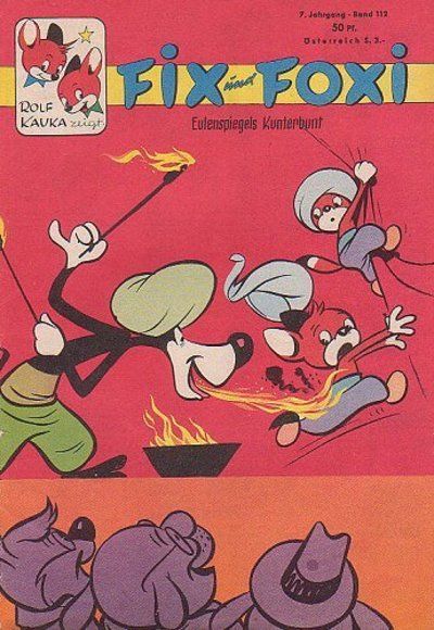 Cover for Fix und Foxi (Pabel Verlag, 1953 series) #112