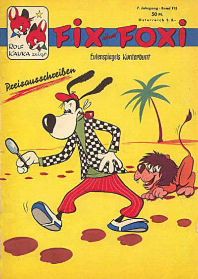Cover for Fix und Foxi (Pabel Verlag, 1953 series) #115