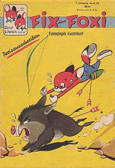 Cover for Fix und Foxi (Pabel Verlag, 1953 series) #118